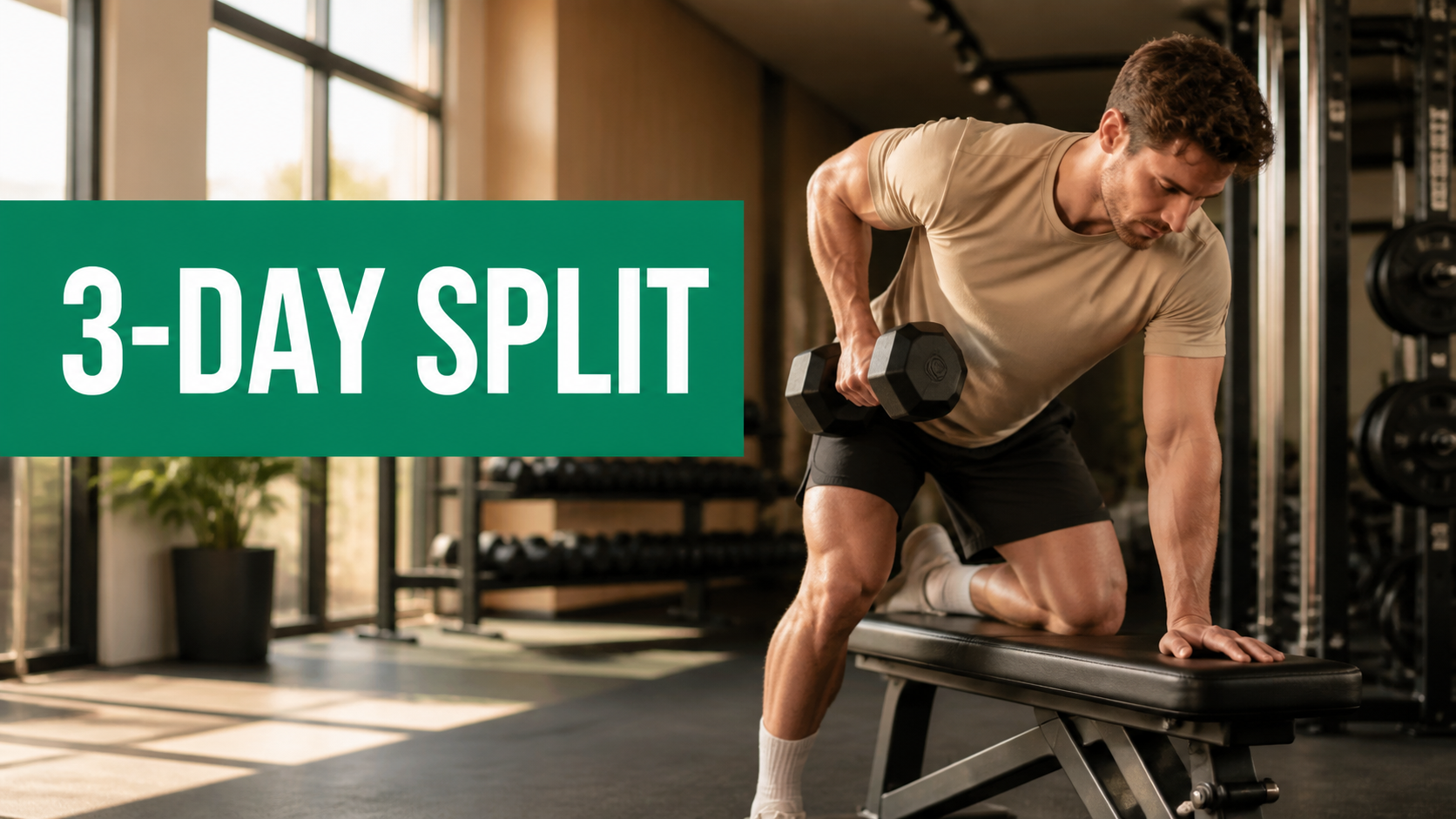 3-Day Workout Split: Complete Gym Plan + Progression