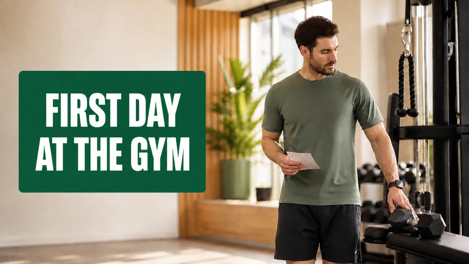 First Day at the Gym: What to Do, Bring & Expect